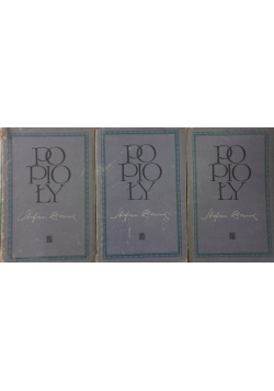 Popioły, tomy 1-3