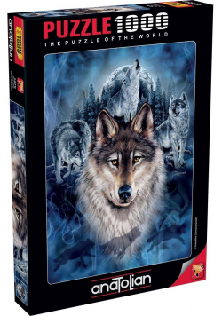 Puzzle 1000 Wilki