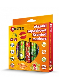Mazaki zapachowe 8 kolorów NOSTER