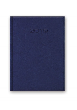 Kalendarz 2019 21DN Nebraska dzienny ciemnoniebieski