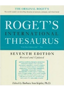 Rogets International Thesaurus