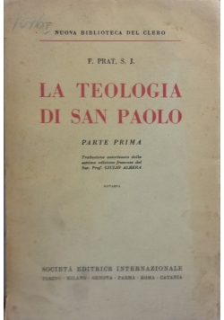 La Teologgia Di San Paolo, 1950 r.