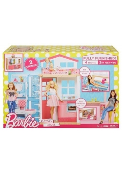 Barbie. Domek dwupoziomowy