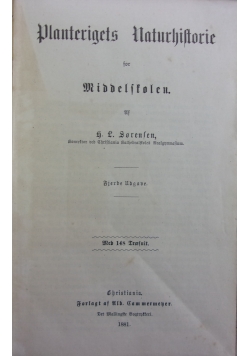 Planterigets Naturhistorie, 1881 r.