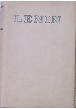 Lenin. Dzieła wybrane w dwóch tomach, Tom II, 1948 r.