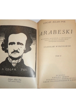 Arabeski, T. II, 1922 r.
