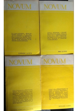 Novum nr.1, 3-4,5,6
