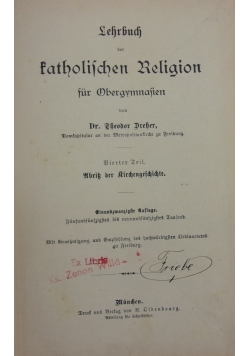 Katholikchem Religion, 1911 r.