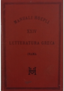 Literatura Greca, 1888 r.