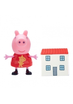 Świnka Peppa Figurka z domkiem