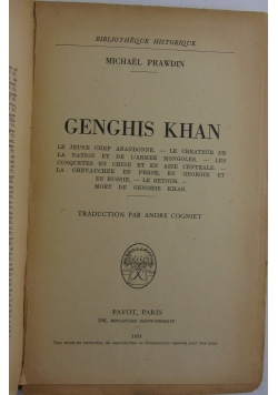 Genghis khan