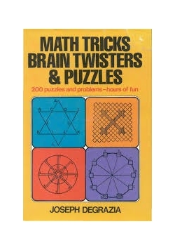 Math tricks brain twisters and puzzles