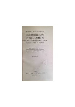 Enchiridion Symbolorum, 1946r.