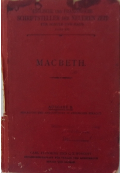 Macbeth, 1919r.