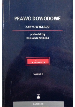 Prawo dowodowe zarys wykładu