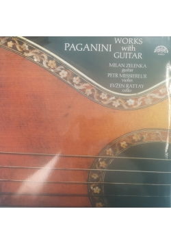 Paganini Works with Guitar, Płyta winylowa