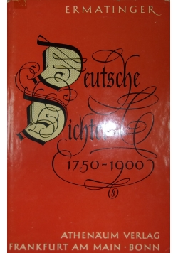 Deutsche Dichter 1750-1900