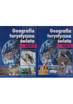 Geografia turystyczna świata, zestaw 2 książek