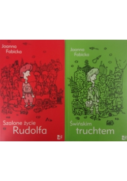 Świńskim truchtem, Szalone życie Rudolfa, zestaw 2 książek
