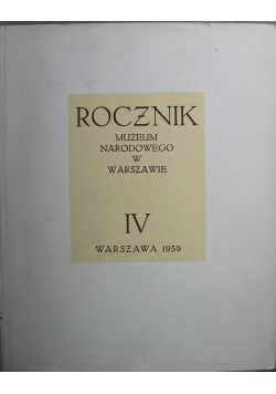 Rocznik Muzeum Narodowego w Warszawie XIII 2