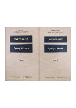 Żywot Cezarów ,Tom I i II