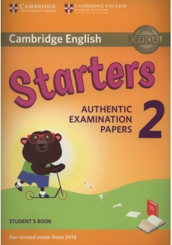 Cambridge English Starters 2 Student's Book