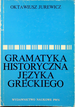 Gramatyka historyczna języka greckiego