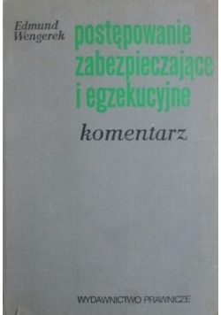 Postępowanie zabezpieczające i egzekucyjne Komentarz