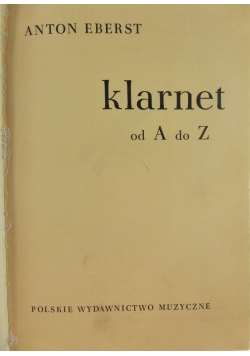 Klarnet od A do Z