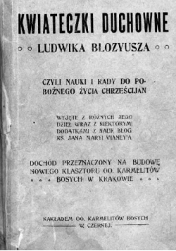 Kwiateczki duchowne Ludwika Blozyusza