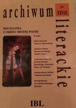 Miscellanea z okresu Młodej Polski