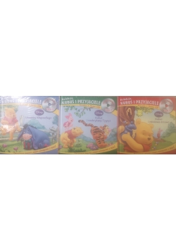 Kolekcja Kubuś i przyjaciele, zestaw 3 tomów + płyty CD, nowe