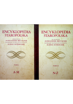 Encyklopedia Staropolska Tom I i II
