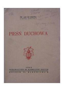 Pieśń Duchowa,1949r,