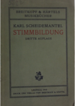 Stimmbildung