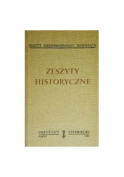 Zeszyty historyczne, zeszyt 79