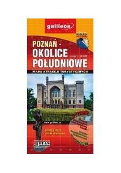 Mapa atrakcji tur.- Poznań i okolice poł. 1:50 000