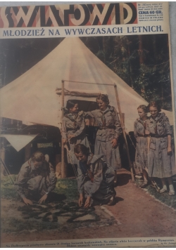 Światowid - Młodzież na wywczasach letnich, Nr. 30/ 676, 1937r.