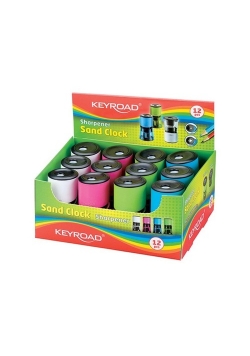 Temperówka KEYROAD Sand Clock Display 12 sztuk
