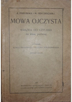 Mowa ojczysta, 1927 r.