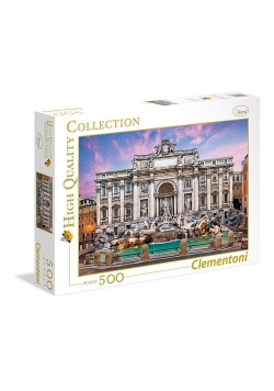 Puzzle High Quality Collection Trevi Fountain 500