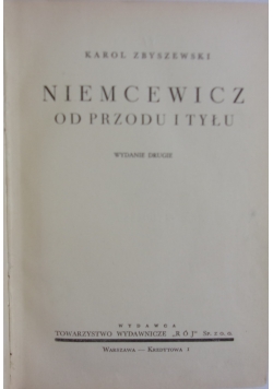 Niemcewicz od przodu i tyłu, 1939 r.
