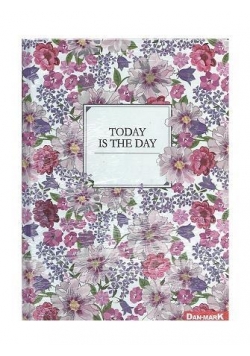 Brulion A5/96K linia 1093 Glossy flowers (5szt)
