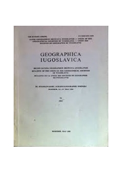 Geographica iugoslavica
