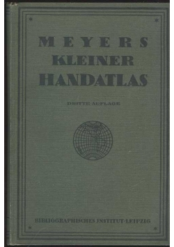 Kleiner handatlas, 1923 r.