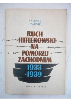 Ruch hitlerowski na Pomorzu Zachodnim 1933-1939