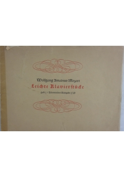 Wolfgang Amadeus Mozart, Leichte klavierture, 1726 r.