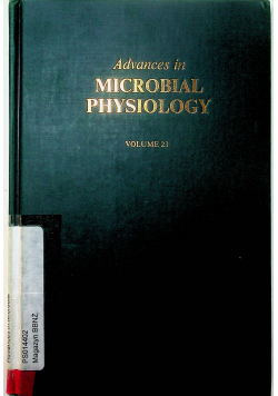 Avances in microbial Physiology  vol 23