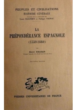 La preponderance espagnole, 1948 r.