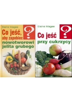 Elaine magee - 2 książki z cyklu Co jeść